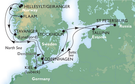 MSC Grand Mediterranean Cruises